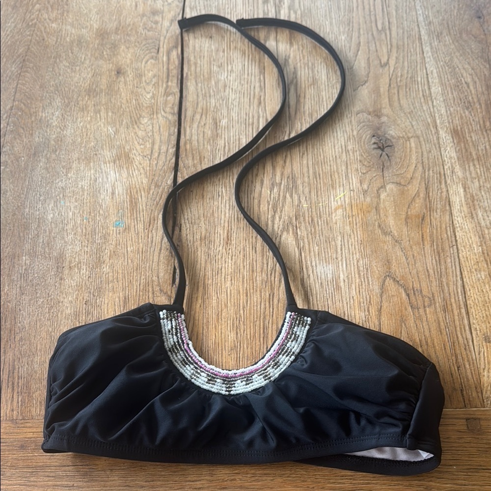 Xhilaration swim top beaded